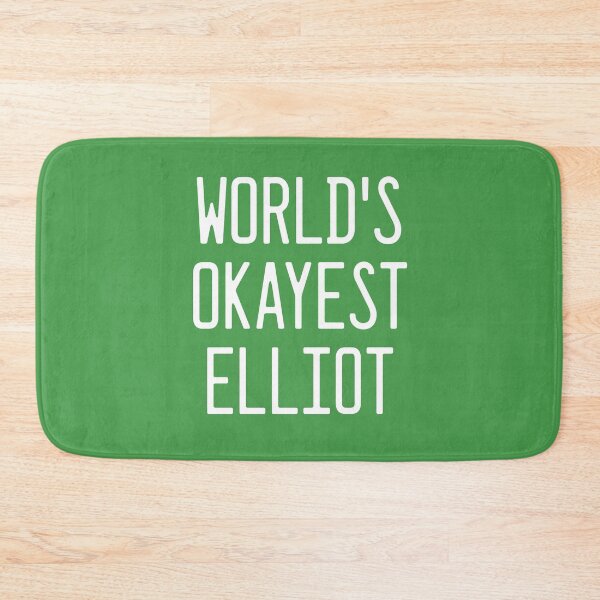 Item preview, World's Okayest Elliot designed and sold by TimespunThreads.