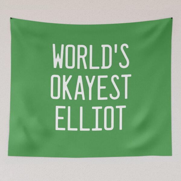 Item preview, World's Okayest Elliot designed and sold by TimespunThreads.