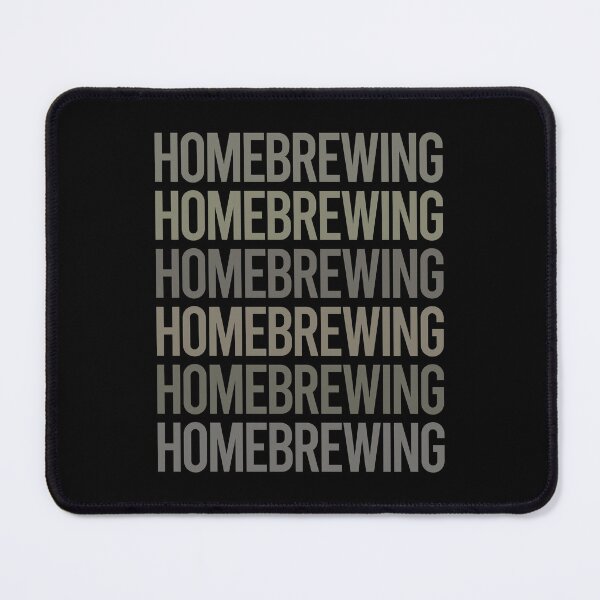 Item preview, Gray Text Art Homebrewing Homebrew Homebrewer Beer Home Brew Brewing Brewer designed and sold by TartSpiderWeb.