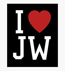 I Love Joss Whedon Photographic Print