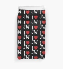 I Love Joss Whedon Duvet Cover