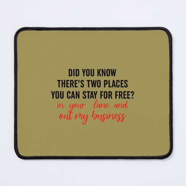 Item preview, Places You Can Stay For Free designed and sold by Moeez Javed.