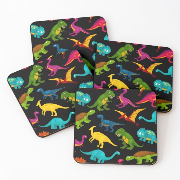 Item preview, Cute dinosaur wallpaper designed and sold by The Love Quill.