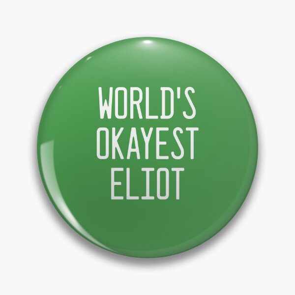Item preview, World's Okayest Eliot designed and sold by TimespunThreads.