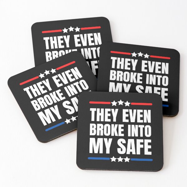 Item preview, They even broke into my safe - braking news Donald trump on FBI raid designed and sold by DallinLebsack.