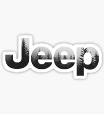 Jeep Forest Sticker