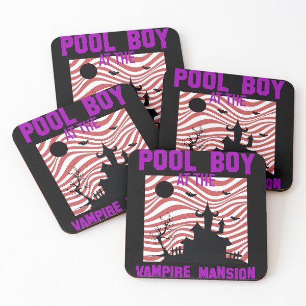 Item preview, POOL BOY AT THE VAMPIRE MANSION  designed and sold by DallinLebsack.