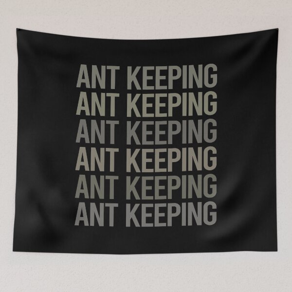 Item preview, Gray Text Art Ant Keeping Ants Myrmecology Myrmecologist designed and sold by TartSpiderWeb.