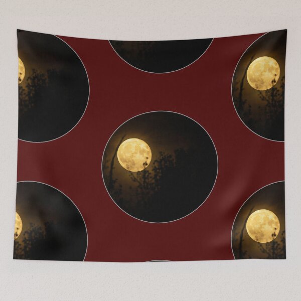 Item preview, Big Orange Moon 2022 designed and sold by fatydesignspace.