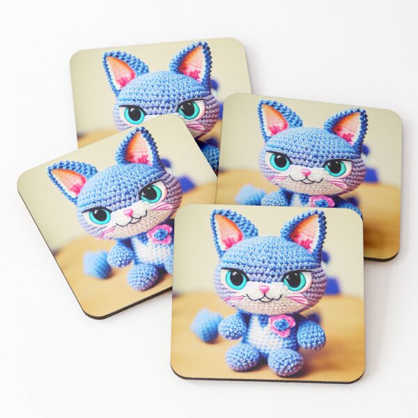 Item preview, Cute Amigurumi Kitten - original collection by Joseph Shenouda designed and sold by JoeShenouda.