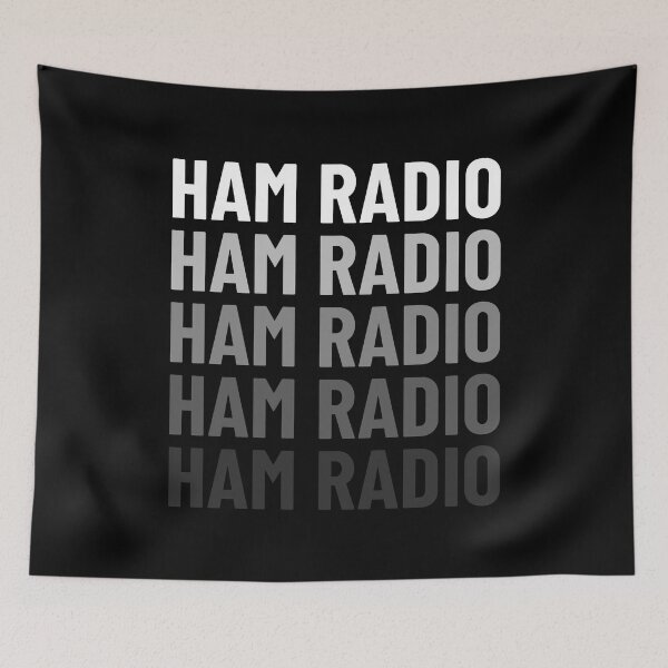 Item preview, Ham Radio Text Fadeout designed and sold by OldCamp.