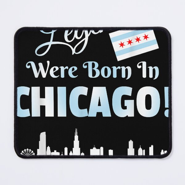Item preview, Only Legends Were Born In Chicago Chicago Skyline Flag Art designed and sold by benjaxtunsie.