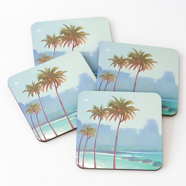Item preview, 90s Nostalgia Retro Vaporwave Fantasy Futuristic Retro Landscape Illustration designed and sold by S Y N T H R E A L M.