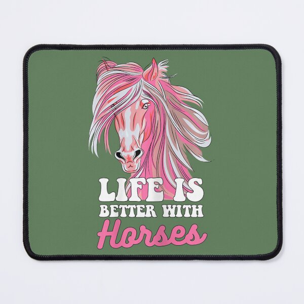 Item preview, Womens Horseback Riding Cartoon Art Horse Lover For Girls designed and sold by FloraDin.