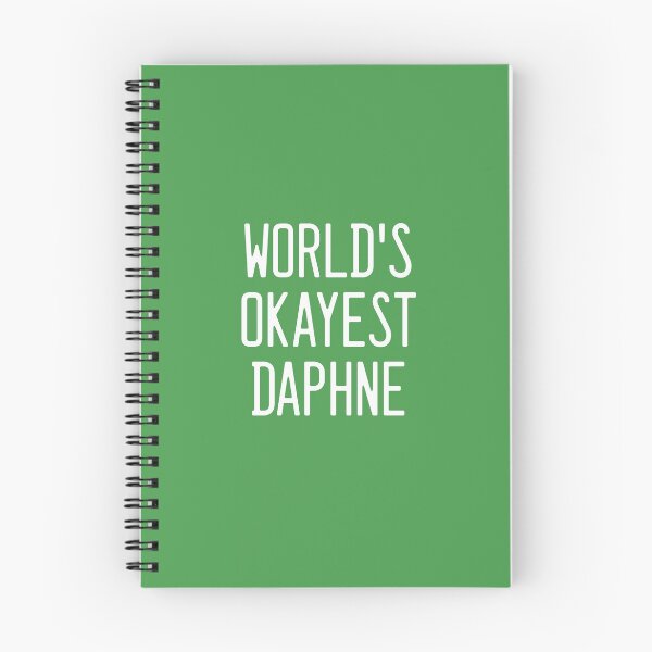 Item preview, World's Okayest Daphne designed and sold by TimespunThreads.