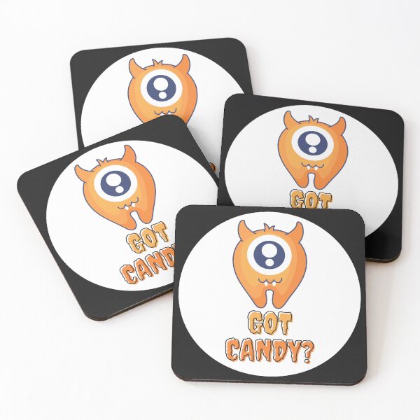 Item preview, Cute Monster Wants Halloween Candy designed and sold by SleepyTimeTales.