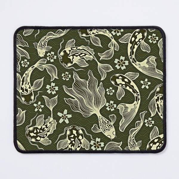 Item preview, Golden Koi Pattern Background designed and sold by yudigunawan11.