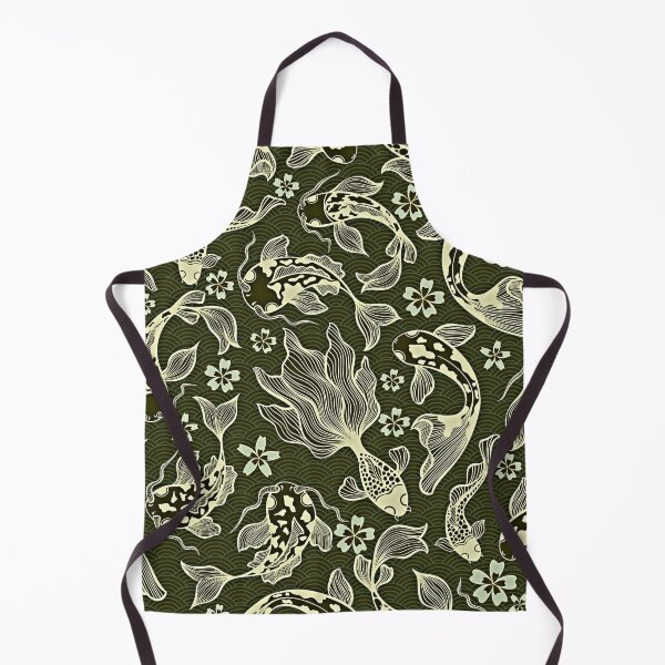 Item preview, Golden Koi Pattern Background designed and sold by yudigunawan11.