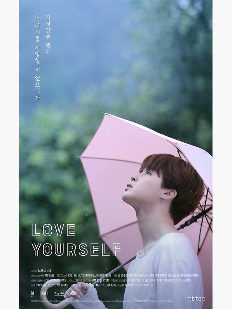 Disover BTS - love yourself [teaser] Premium Matte Vertical Poster