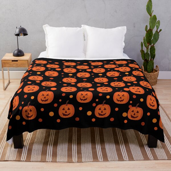 Item preview, Halloween Pumpkins Pattern Scary Gift designed and sold by my-pro-designer.