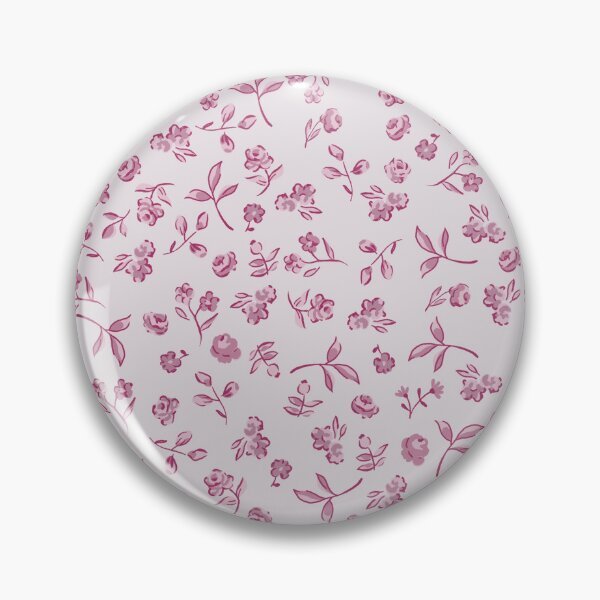 Item preview, Pink vintage florals pattern designed and sold by pinkfridgebr.