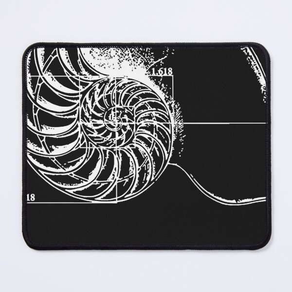 Item preview, Fibonacci on a nautilus shell  designed and sold by ButleAnne21.