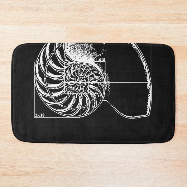 Item preview, Fibonacci on a nautilus shell  designed and sold by ButleAnne21.
