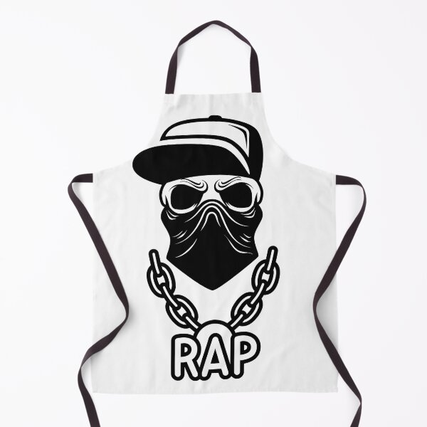 Item preview, Skull Rapper With Rap Necklace T shirt & Stickers designed and sold by Yassin KM.