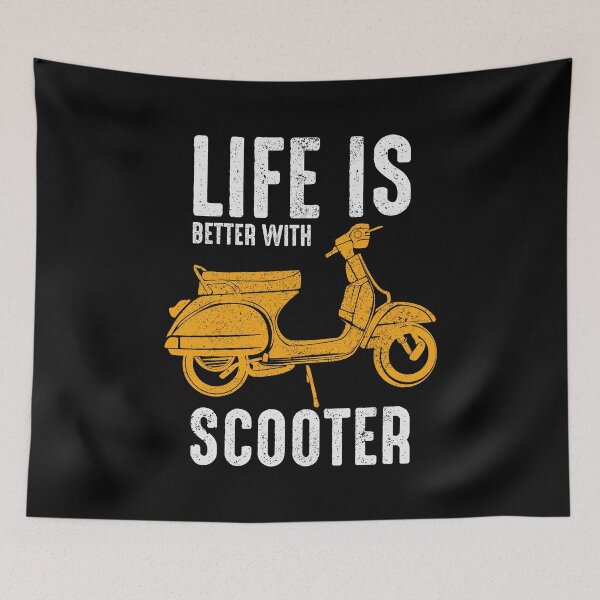 Item preview, Scooter Rider Scootering Motorbike Moped Funny designed and sold by CuteDesigns1.