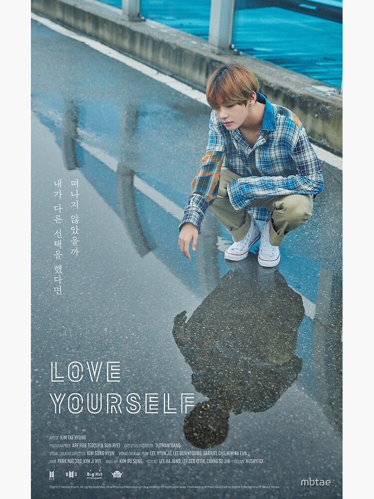 ショップ bts love yourself ポスター