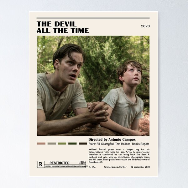 The Devil All the Time Poster for Sale by HartGreer