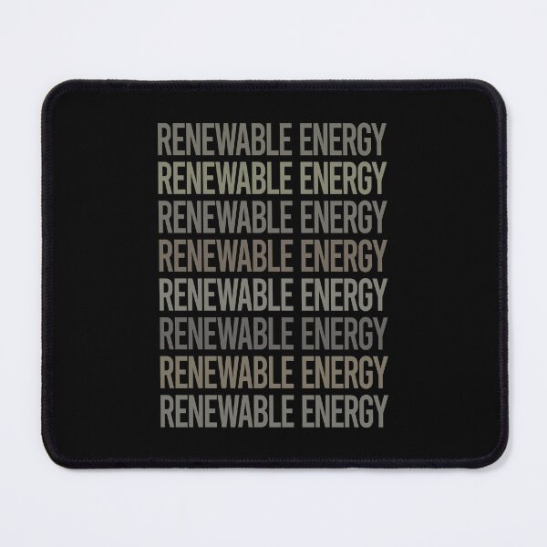 Item preview, Gray Text Art Renewable Energy designed and sold by TarynBrown3126.