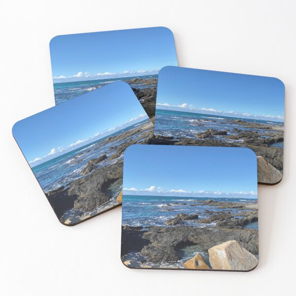 Item preview, Rocks at beach in Narooma NSW Australia  designed and sold by EdenAndOlive.
