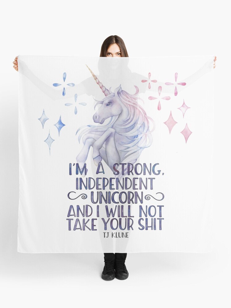 I am a strong independent unicorn - The lightning struck heart