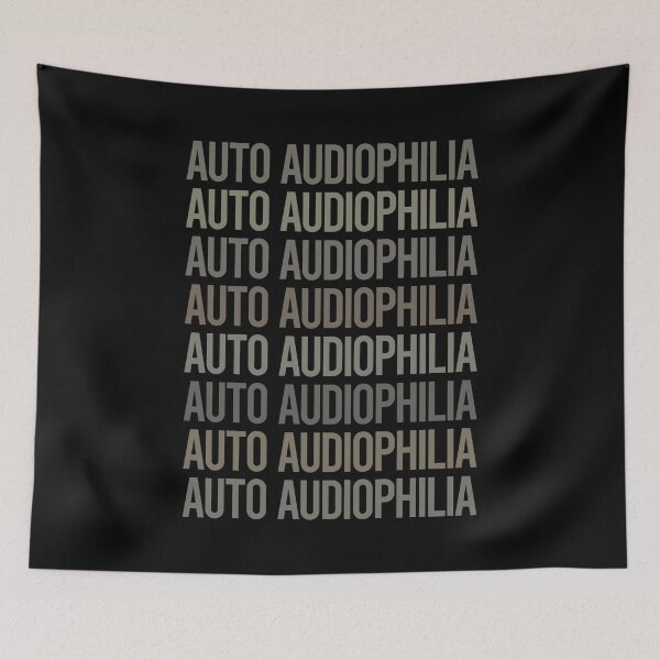 Item preview, Gray Text Art Auto Audiophilia designed and sold by TarynBrown3126.
