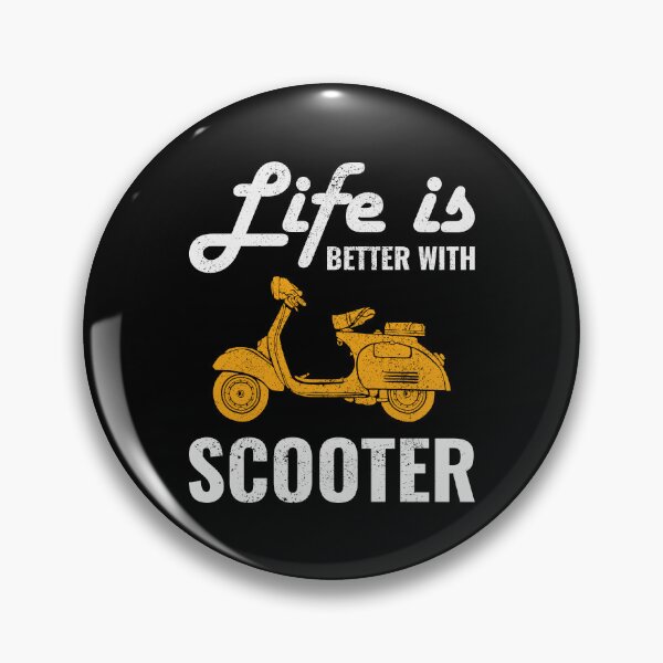 Item preview, Scooter Rider Scootering Motorbike Moped Funny designed and sold by CuteDesigns1.