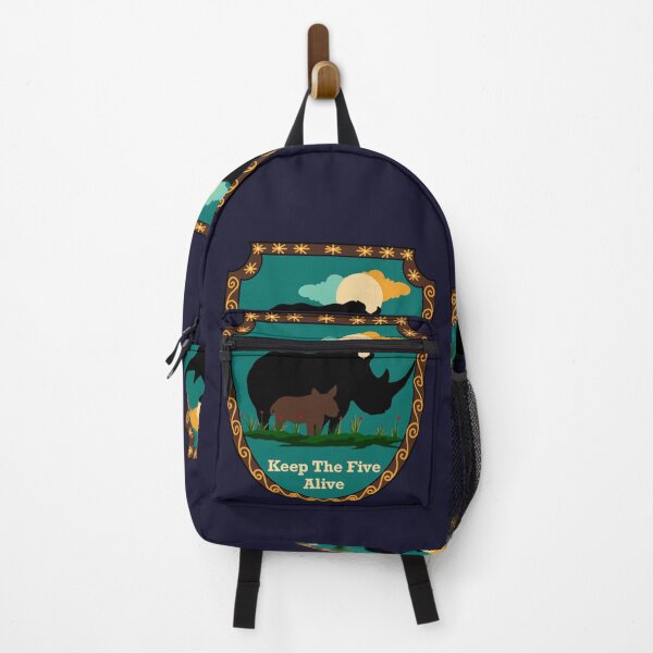 Item preview, Keep the five alive rhino day designed and sold by nickardi.