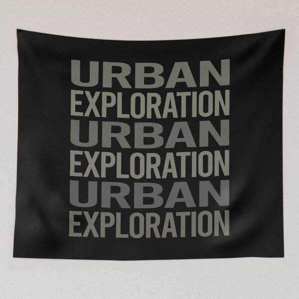 Item preview, Gray Text Art Urban Exploration designed and sold by TarynBrown3126.