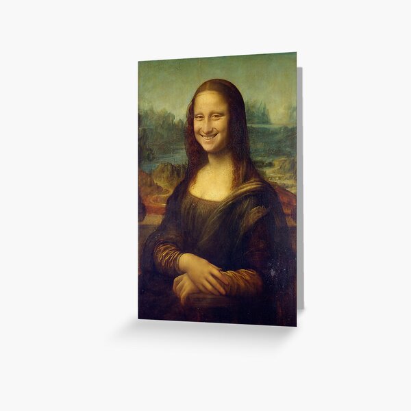 Item preview, Mona Lisa Laughing designed and sold by Nodrazir.