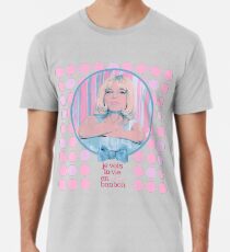 je vois la vie en rose bonbon Männer Premium T-Shirts