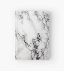 Weisser Marmor Notizbuch