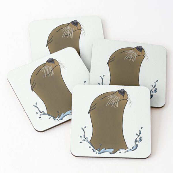 Item preview, Happy sea lion designed and sold by rainbowcho.