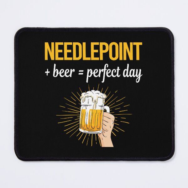 Item preview, Beer Perfect Day Needlepoint Canvas Work designed and sold by WigglesDailey.