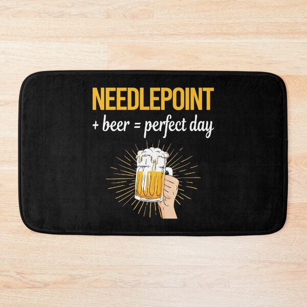 Item preview, Beer Perfect Day Needlepoint Canvas Work designed and sold by WigglesDailey.