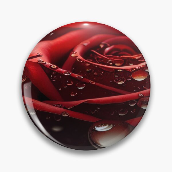 Item preview, Red Rose With Raindrops, Macro Background, Close-up designed and sold by Unwind-Art-Work.
