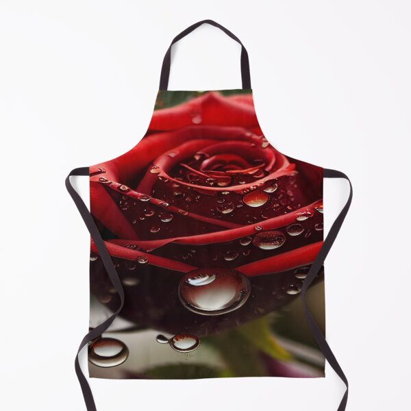 Item preview, Red Rose With Raindrops, Macro Background, Close-up designed and sold by Unwind-Art-Work.