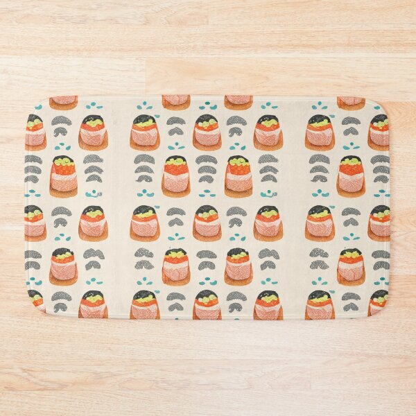 Item preview, Sushi Citizens Pattern designed and sold by Anagolay.