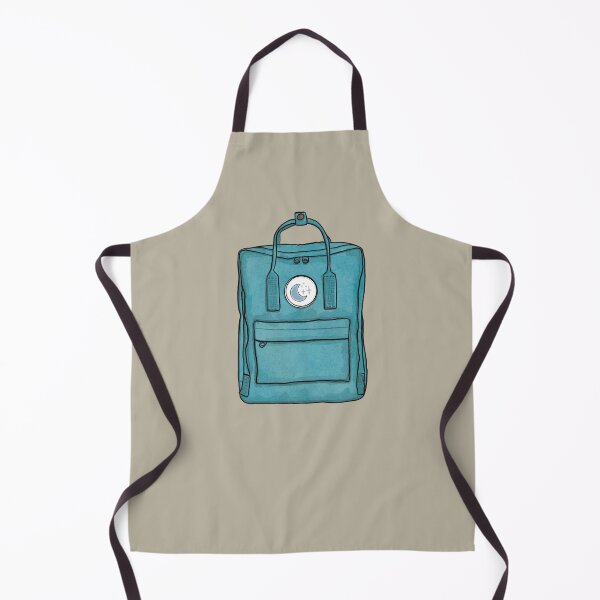Item preview, Aesthetic Backpack School Bag Moon Stars Pastel Turquoise designed and sold by northernhugs.