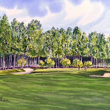 Artwork thumbnail, Pinehurst Golf Course by billholkham