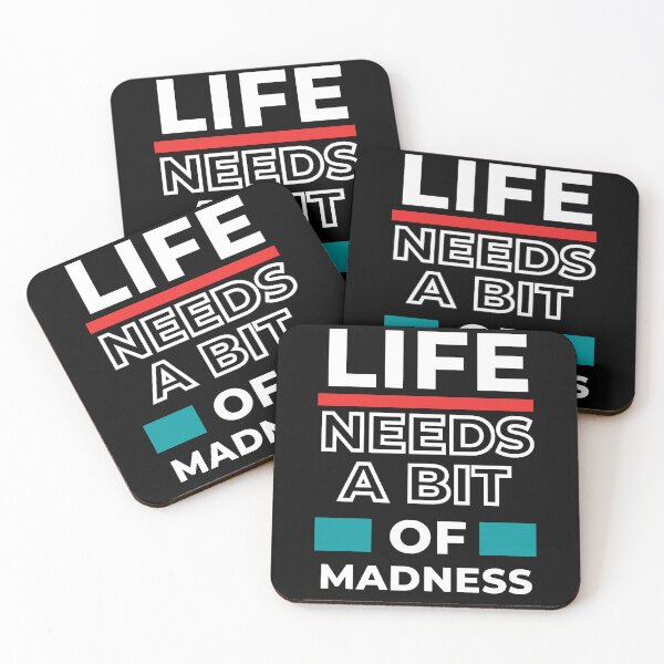 Item preview, Life needs a bit of madness designed and sold by darshants.